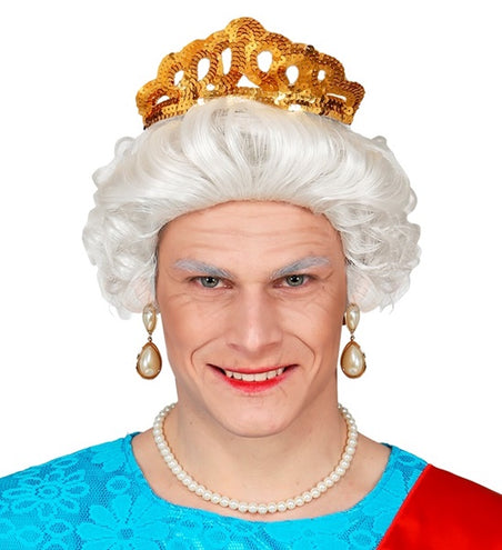 Widmann SRL Pruik Queen Elisabeth