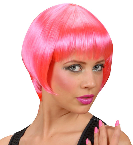 Widmann SRL pruik rave roze