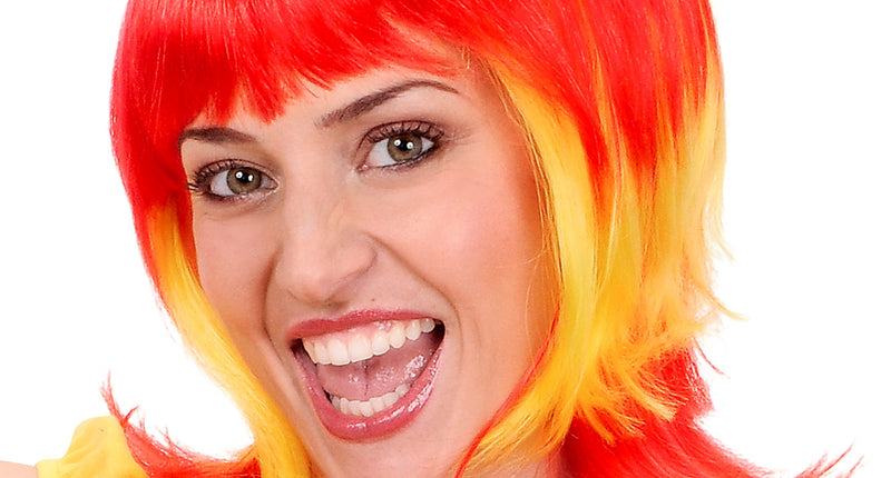 Widmann SRL Pruik rood geel Spanje