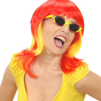 Widmann SRL Pruik rood geel Spanje