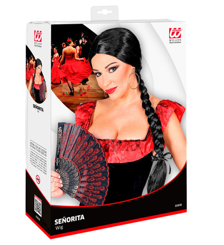 Widmann SRL Pruik Spaanse vrouw Senorita