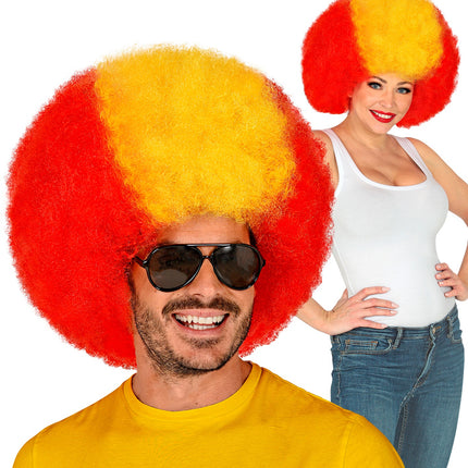 Widmann SRL Pruik Spanje rood geel