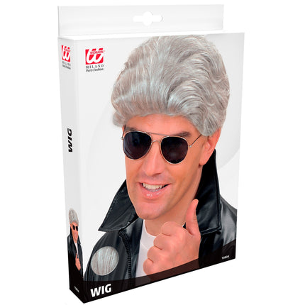 Widmann SRL pruik t-birds grijs