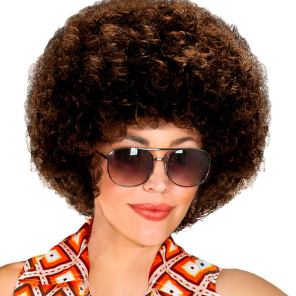 Widmann SRL pruik unisex bruin