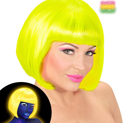 Widmann SRL Pruik, Valentina Neon, Geel