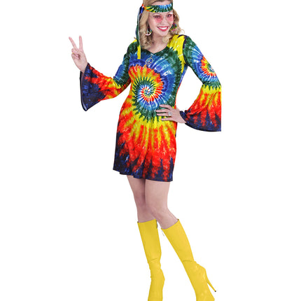Widmann SRL Psychedelische hippie jurk dames