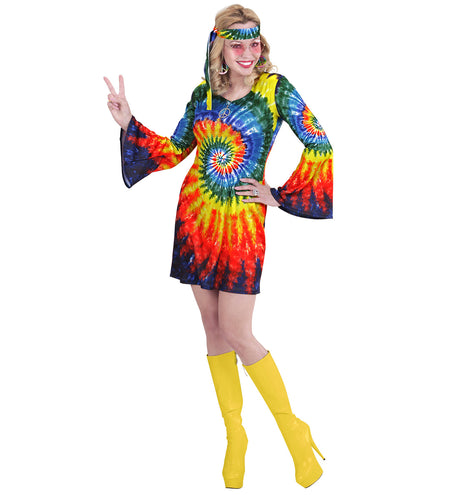 Widmann SRL Psychedelische hippie jurk dames