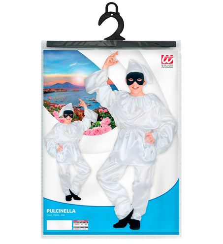 Widmann SRL Pulcinella kind slaap kostuum