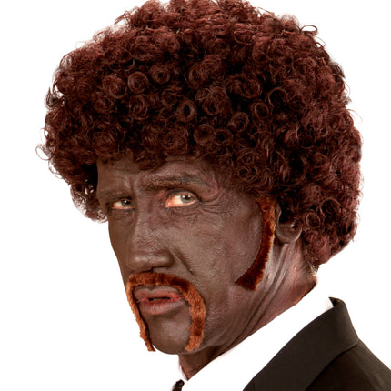 Widmann SRL Pulp fiction pruik bruin