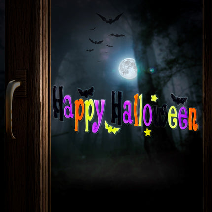 Widmann SRL Raamsticker happy Halloween