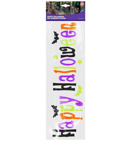 Widmann SRL Raamsticker happy Halloween