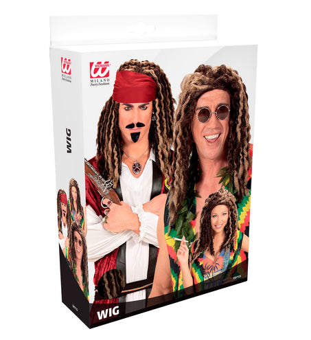 Widmann SRL Rasta pruik dreadlocks Reggae