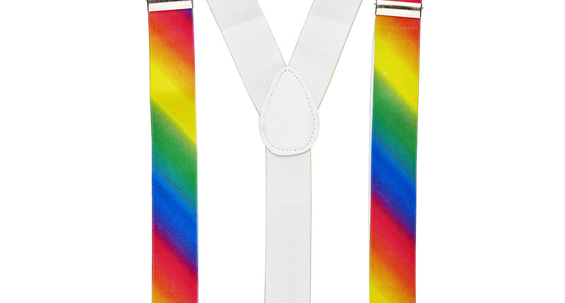 Widmann SRL Regenboog bretels gradient