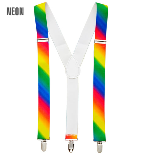 Widmann SRL Regenboog bretels gradient