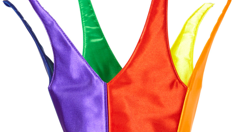 Widmann SRL Regenboog hoed kroon multikleuren