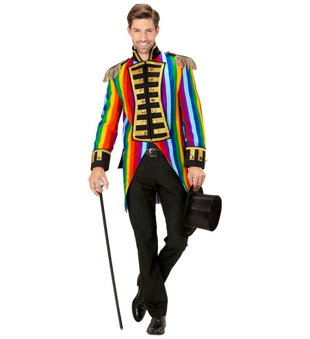 Widmann SRL Regenboog Jaquard parade show slipjas