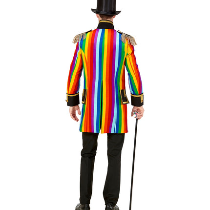 Widmann SRL Regenboog Jaquard parade show slipjas