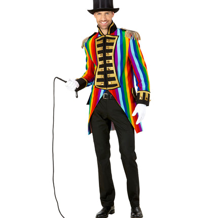 Widmann SRL Regenboog Jaquard parade show slipjas