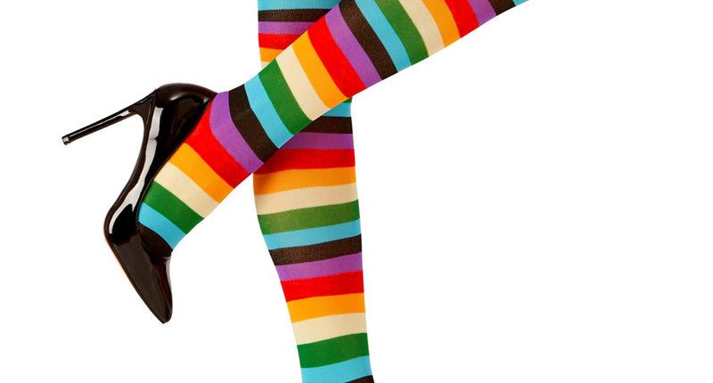 Widmann SRL Regenboog kniekousen