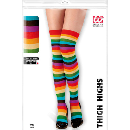 Widmann SRL Regenboog kniekousen
