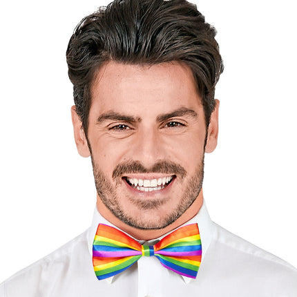 Widmann SRL Regenboog strikje gaypride