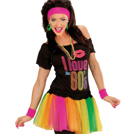 Widmann SRL Regenboog tutu dames
