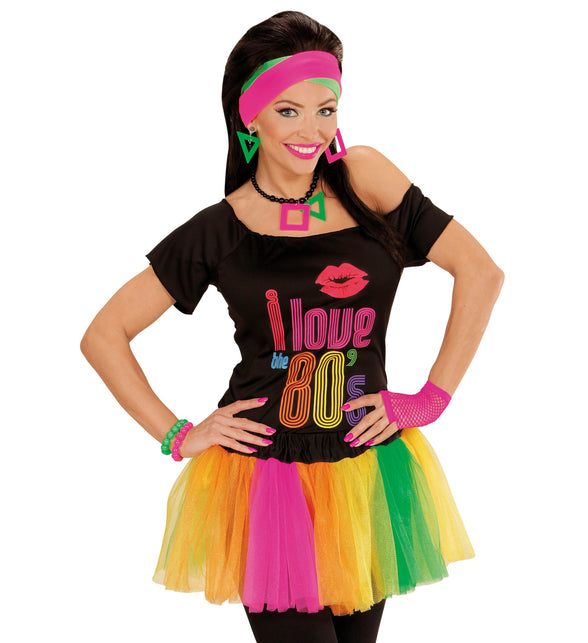 Widmann SRL Regenboog tutu dames
