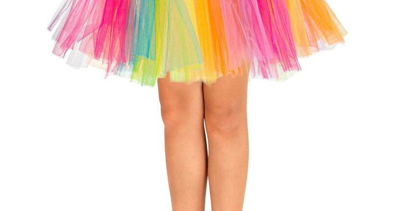 Widmann SRL Regenboog tutu kinderen