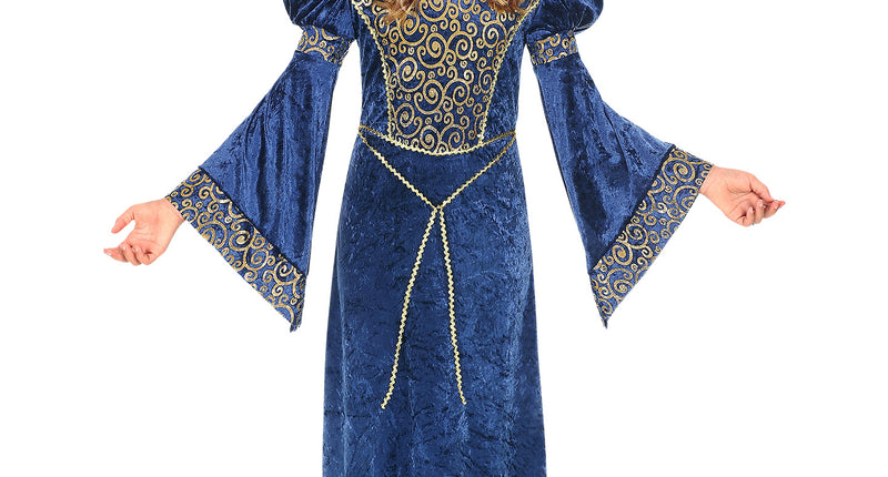 Widmann SRL Renaissance jurk blauw