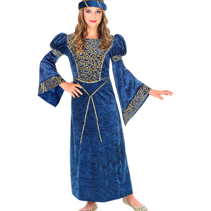 Widmann SRL Renaissance jurk blauw