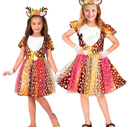 Widmann SRL Rendier hertje kostuum Ilse kinderen