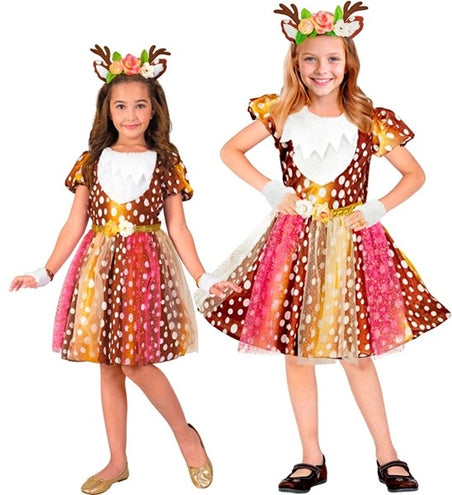 Widmann SRL Rendier hertje kostuum Ilse kinderen