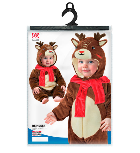 Widmann SRL Rendier kostuum pluche fluweel Santa