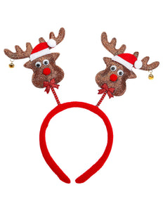 Widmann SRL Rendieren diadeem met glitters