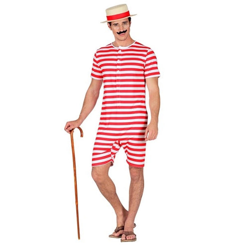 Widmann SRL Retro badpak - rood / wit Robin