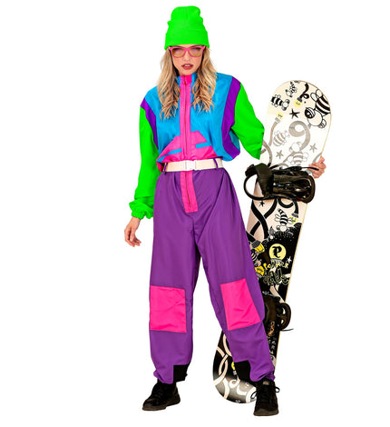 Widmann SRL Retro snowboarder kostuum Otto