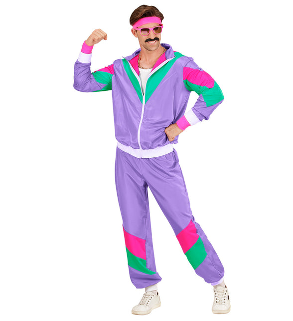 Widmann SRL Retro trainingspak paars