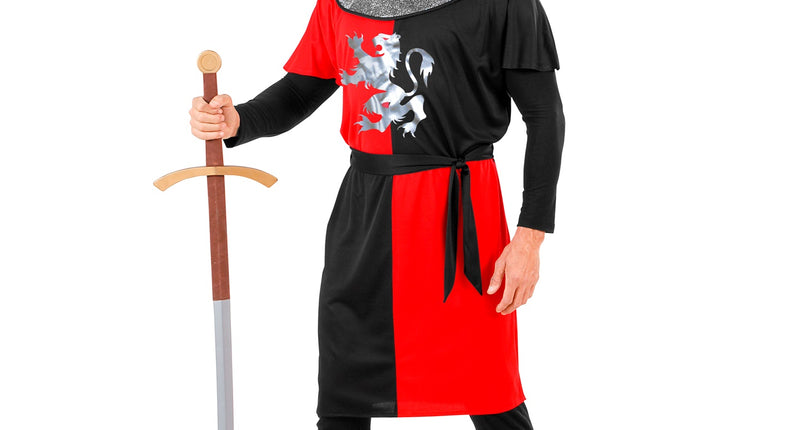 Widmann SRL Ridderpak rood middeleeuws