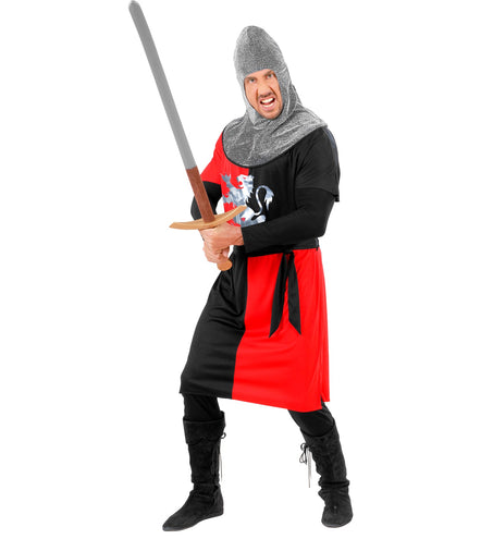 Widmann SRL Ridderpak rood middeleeuws