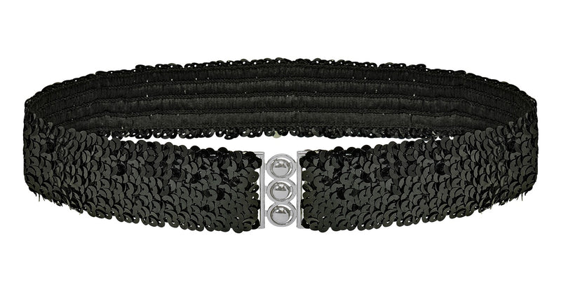 Widmann SRL riem pailletten zwart