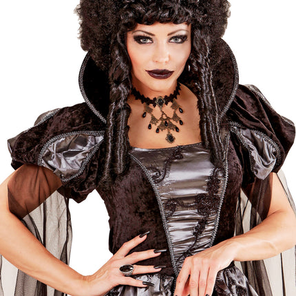 Widmann SRL Ring met zwarte steen