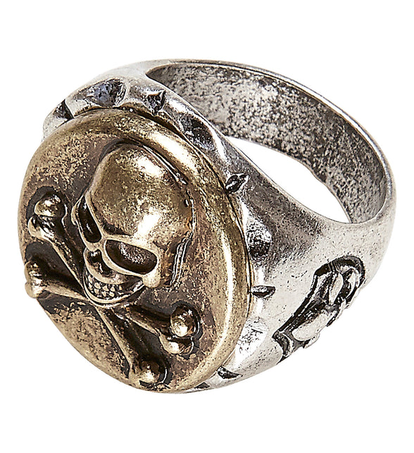 Widmann SRL Ring schedel en botten