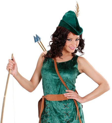 Widmann SRL Robin hood hoed met veer