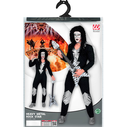 Widmann SRL Rocker kostuum AC kiss