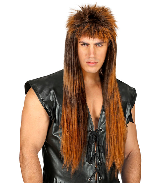 Widmann SRL Rocker pruik punk ACDC