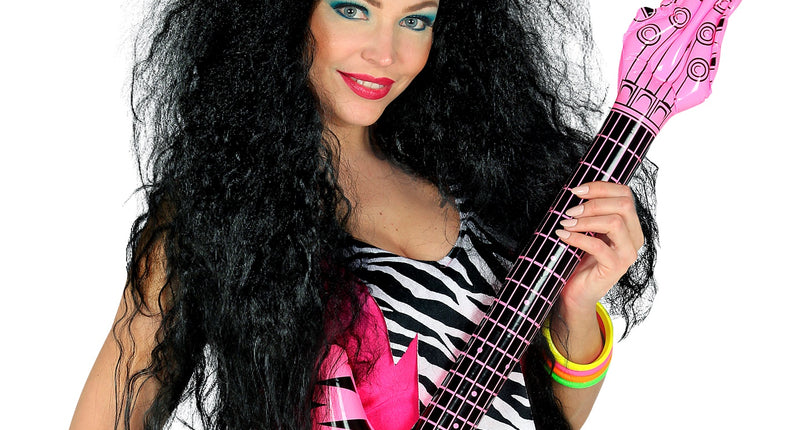 Widmann SRL Rockster pruik zwart dames