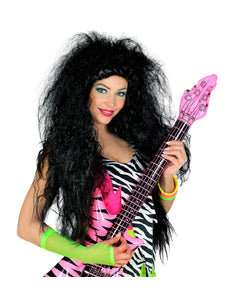 Widmann SRL Rockster pruik zwart dames