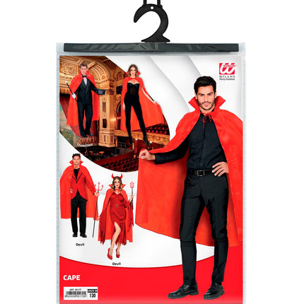 Widmann SRL Rode cape 130cm