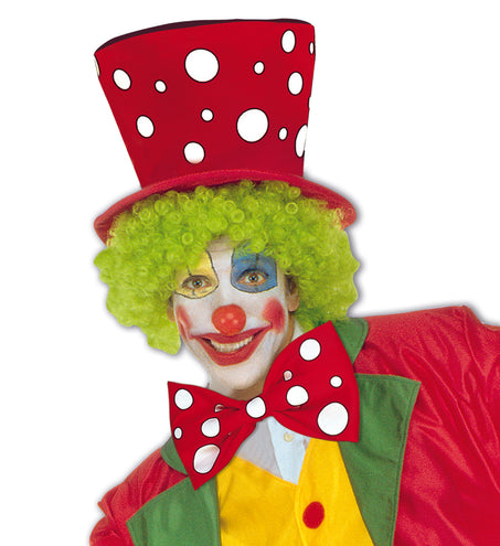 Widmann SRL Rode clownstrik met bollen