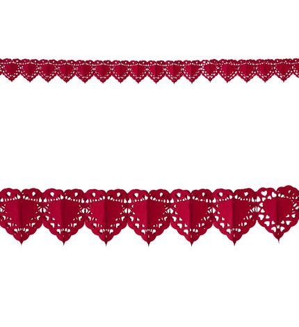 Widmann SRL Rode hartjes slinger voor Valentijnsdag